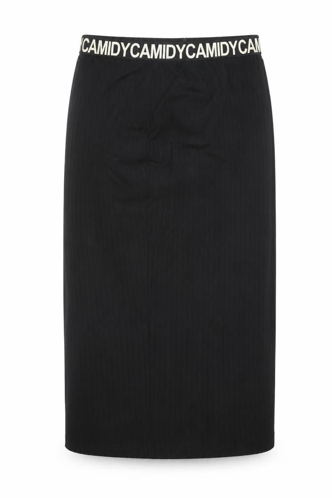 Camidy Womens Black   Straight & Pencil Skirt Size M