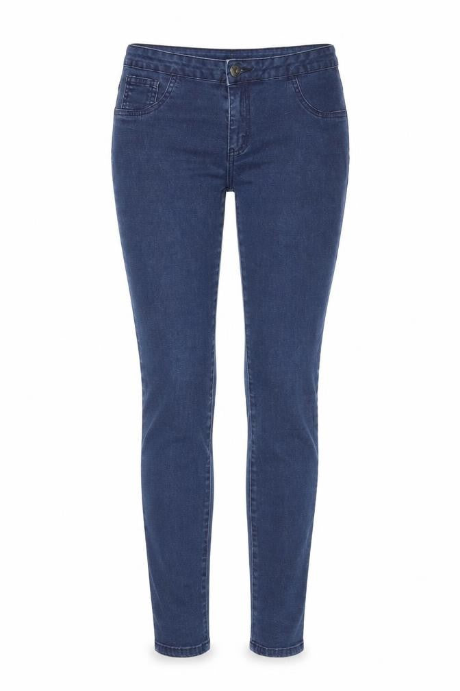VILA Womens Blue  Denim Skinny Jeans Size L L31 in