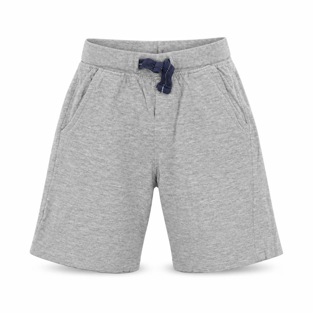 Front view of OVS boys’ grey sweat shorts, size 3-4, years