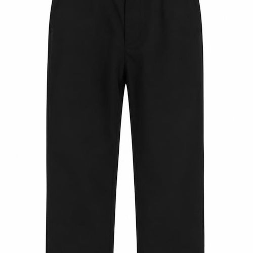 F&F Boys Black   Chino Trousers Size 7-8 Years