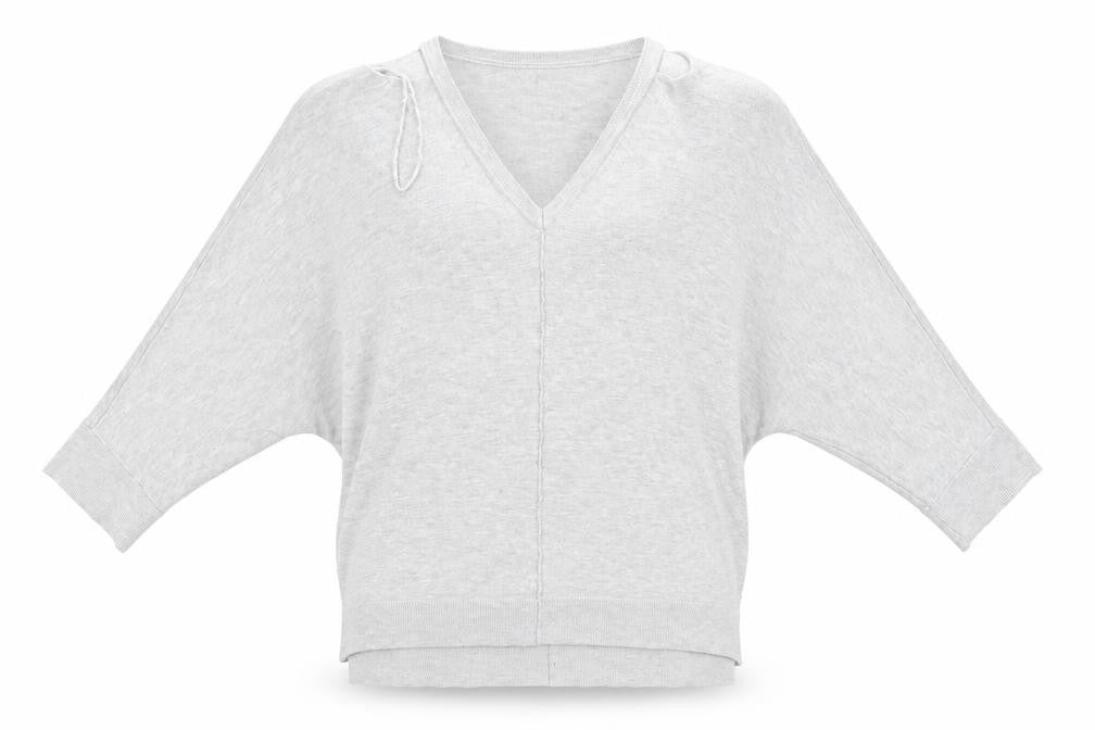 Knitwear by F&F Womens Grey   Pullover Jumper Size 8  - Shoulder cut out