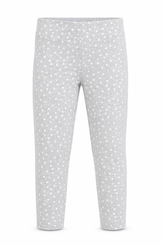 Primark Girls Grey Polka Dot   Pyjama Pants Size 5-6 Years