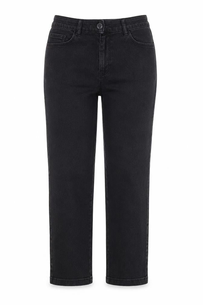 Prewron Womens Black   Straight Jeans Size 12 L28 in