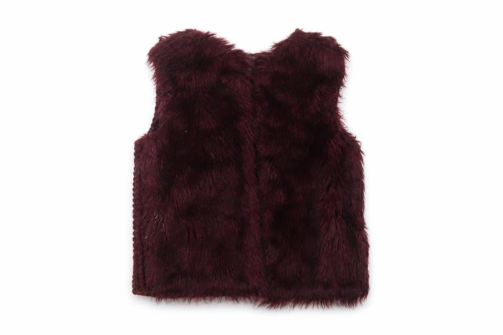 Front view of Primark girls’ red jacket, size 3-4, years