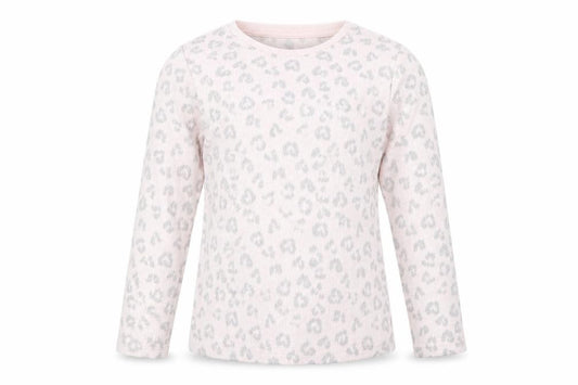 F&F Girls Multicoloured Animal Print  Top Pyjama Top Size 7-8 Years