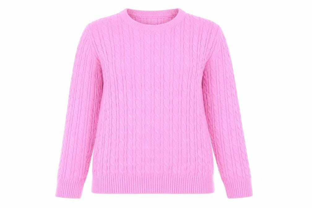 Front view of Insight women’s pink jumper, size S, -, size S/m