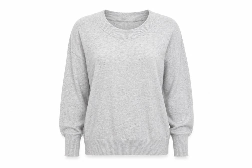 Front view of Next women’s grey jumper, size M