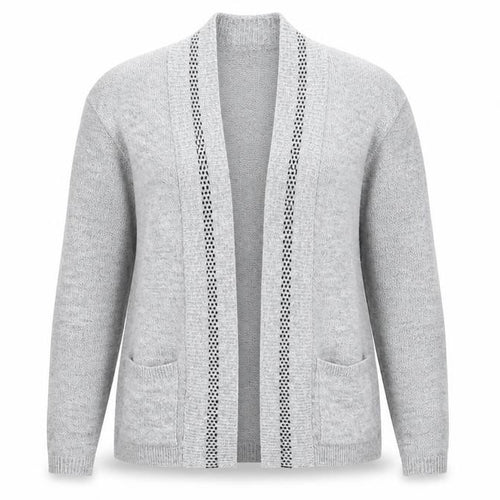 Pure Fashion Womens Grey   Shrug Jumper Size L