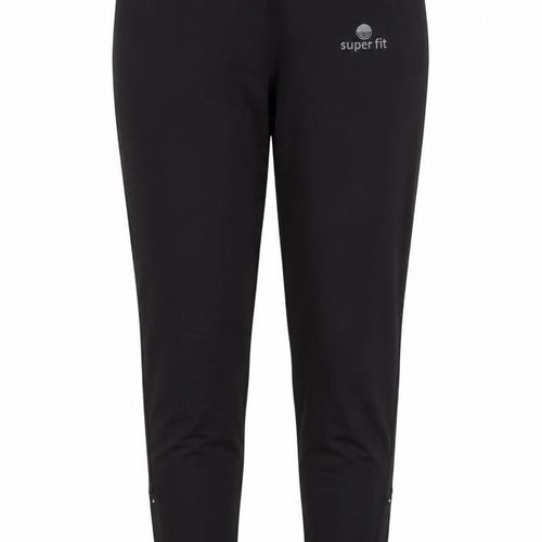 Superfit Womens Black   Capri Trousers Size L L27 in