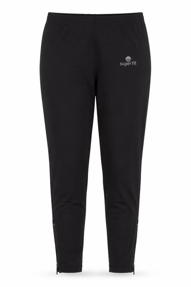 Superfit Womens Black   Capri Trousers Size L L27 in