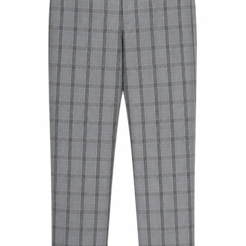 Harry Brown Mens Grey Check  Trousers  Size 30 in L31 in