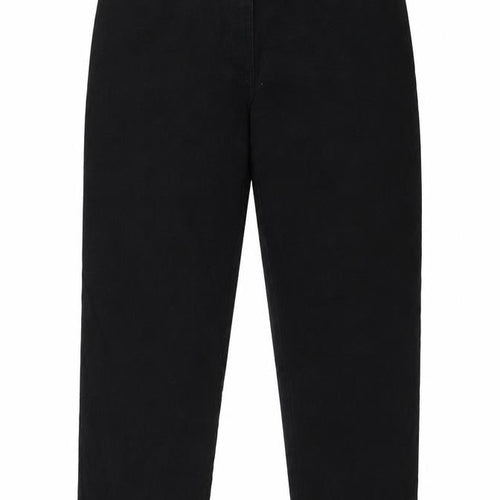 Preworn Womens Black   Mom Jeans Size L L27 in