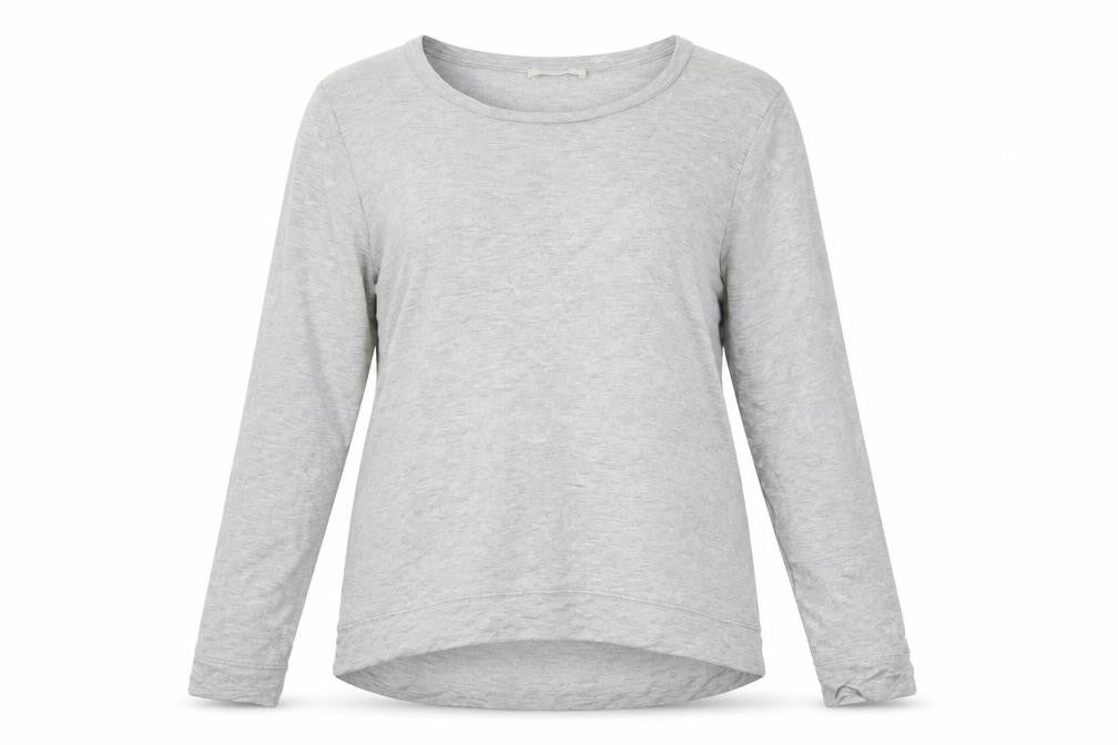 Front view of Oasis women’s grey jumper, size L