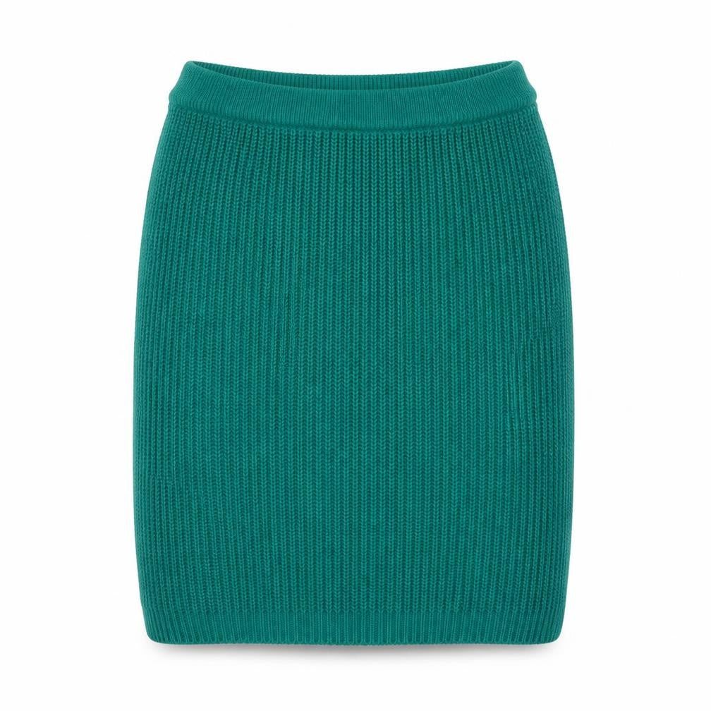 Classic Woman Womens Green   A-Line Skirt Size 14