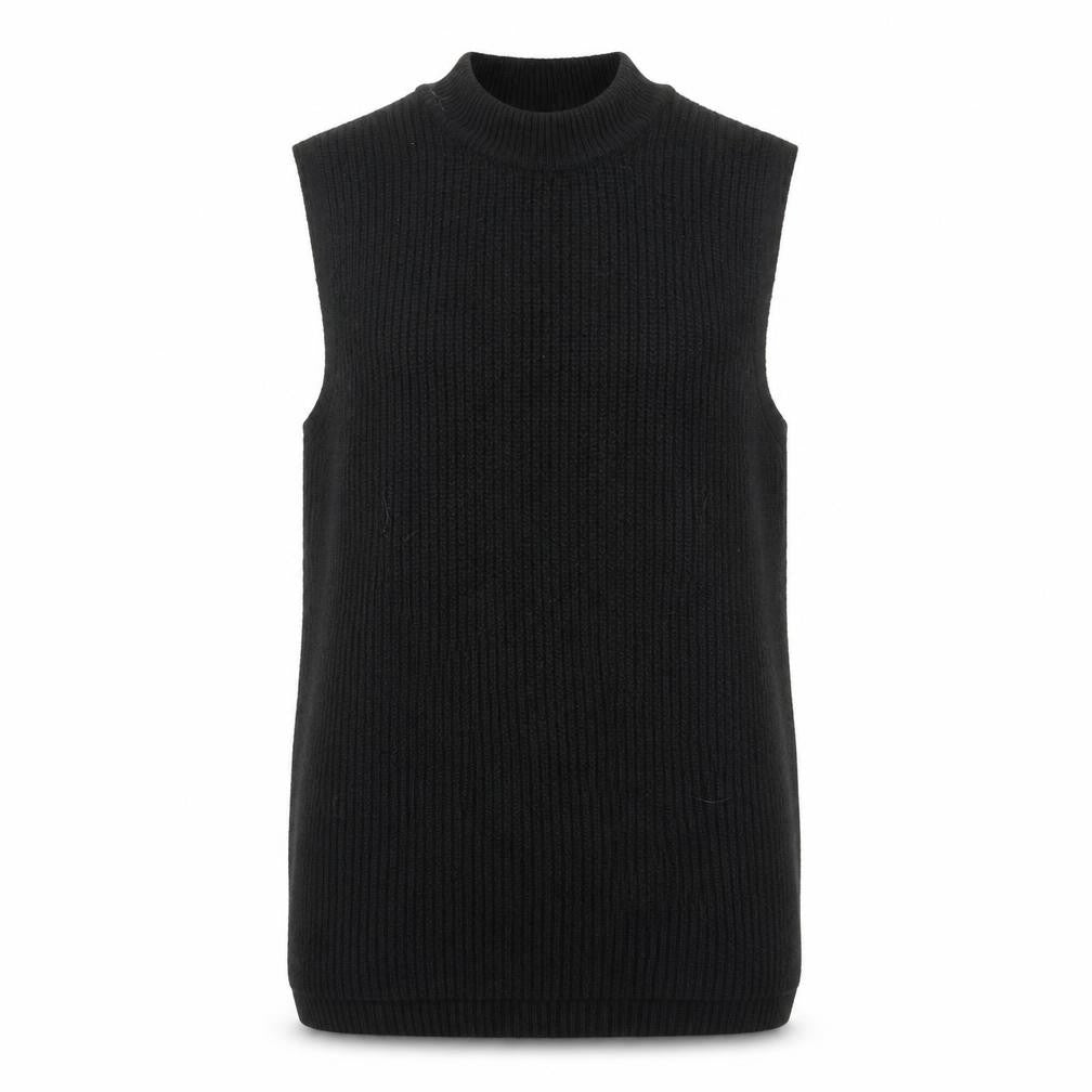Front view of H&M women’s black a-line, size XS
