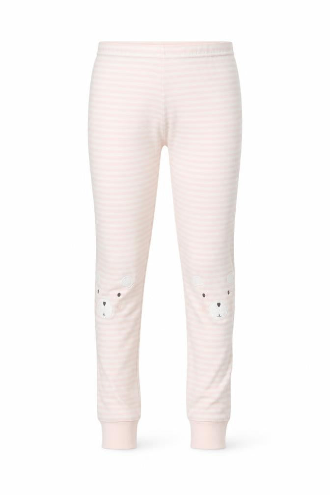 George Girls Pink Striped   Pyjama Pants Size 5-6 Years