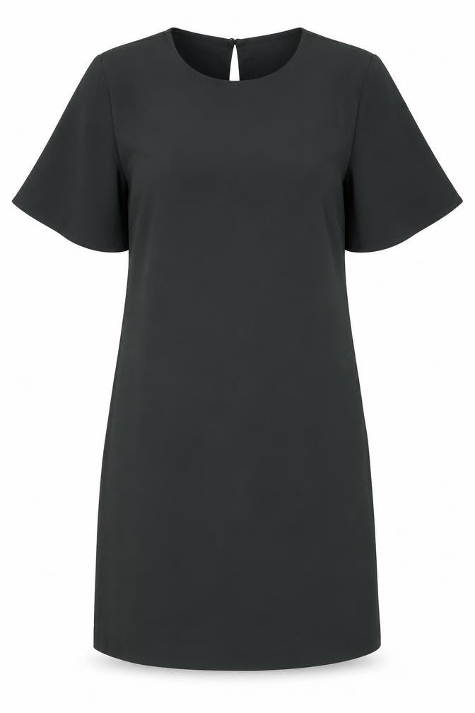 Front view of H&M women’s green mini, size UK 12