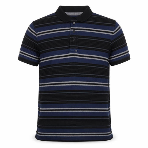 FFP Factory Mens Multicoloured Striped   Polo Size XL