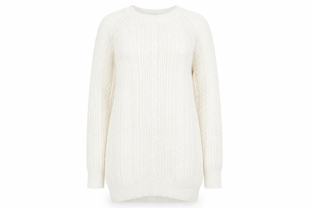 Front view of George women’s beige jumper, size S