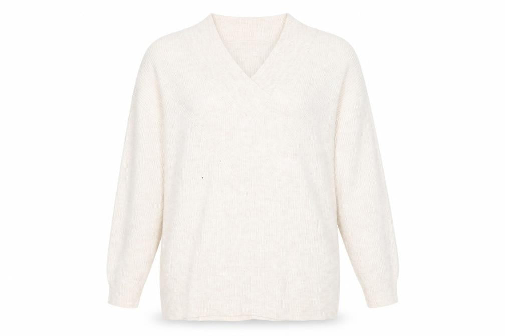 Front view of Tu women’s pink jumper, size UK 14