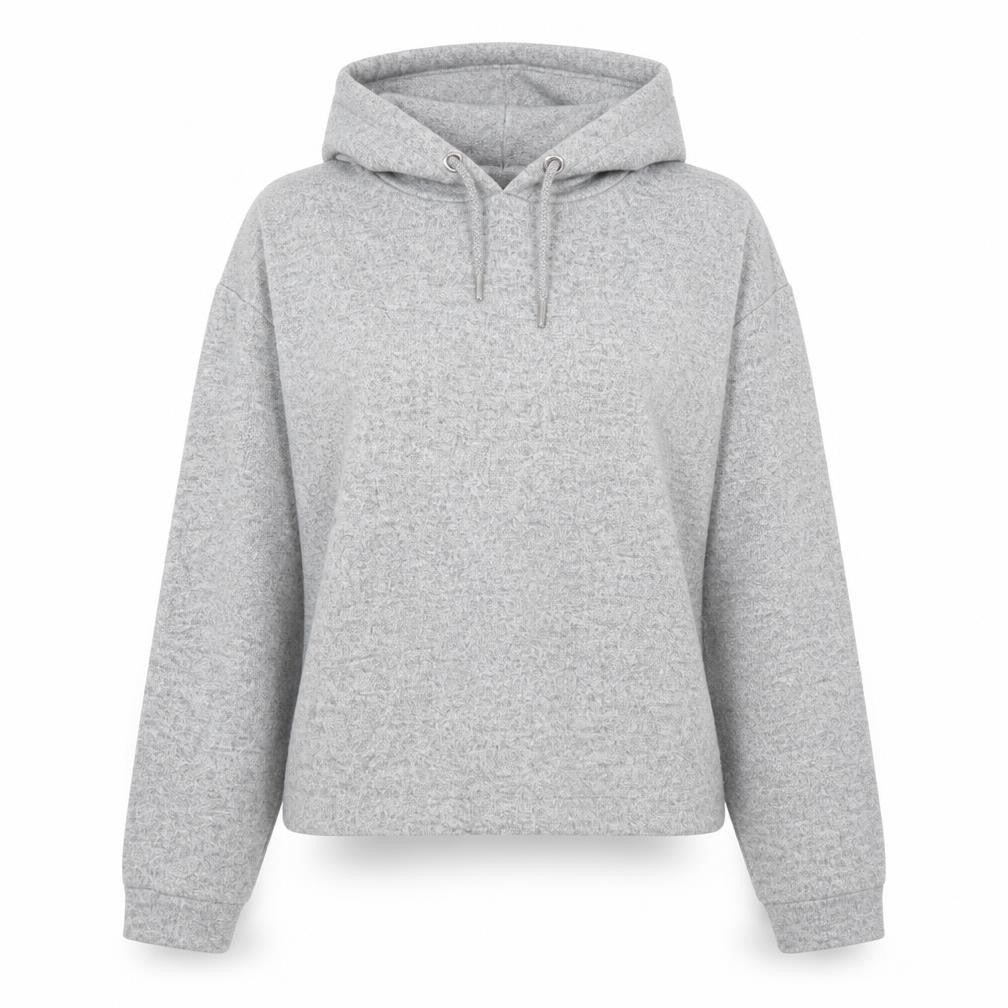 Front view of Primark women’s grey pullover hoodie size 2xs