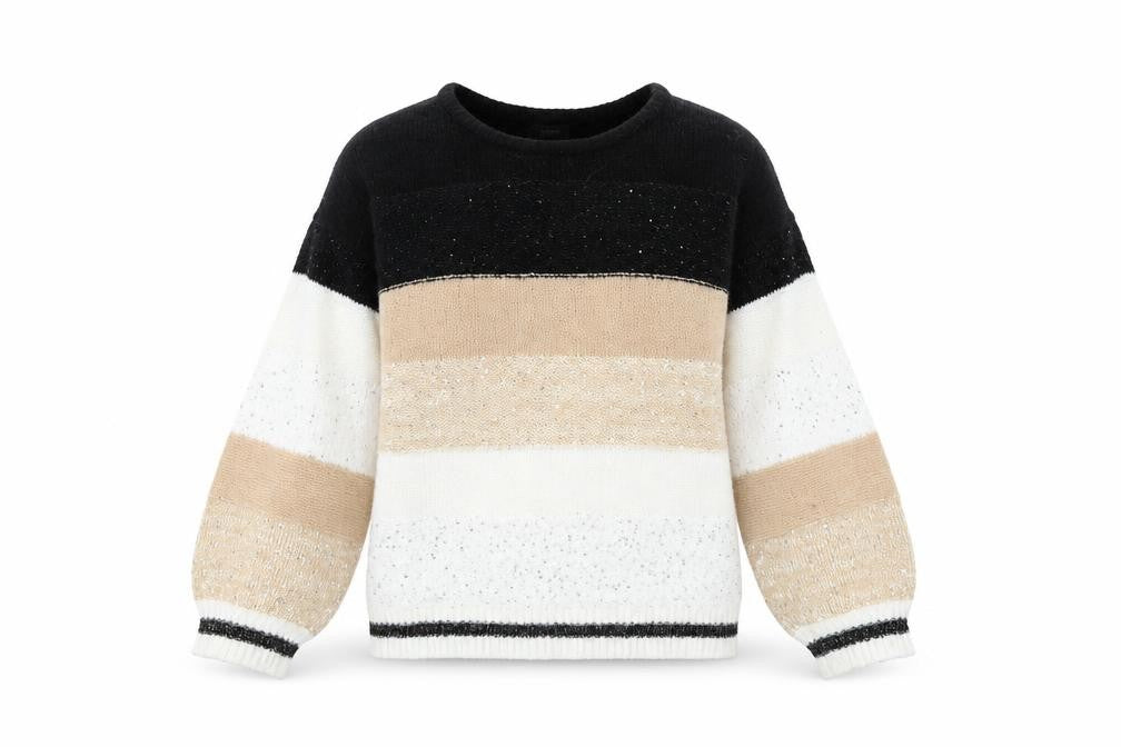 Front view of Klass women’s beige jumper, size S
