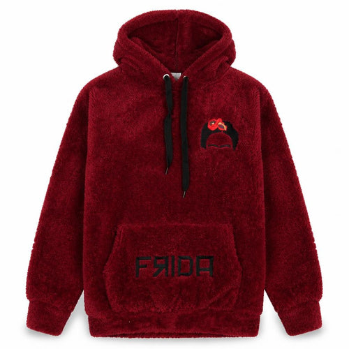 Disentis Girls Red   Pullover Hoodie Size L