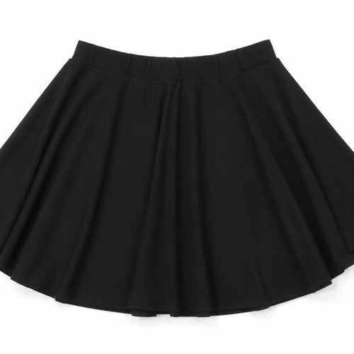 Preworn Womens Black   A-Line Skirt Size L