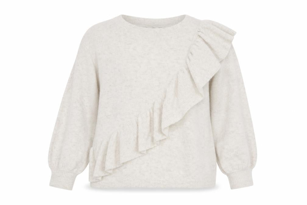 Front view of George women’s white jumper, size UK 14