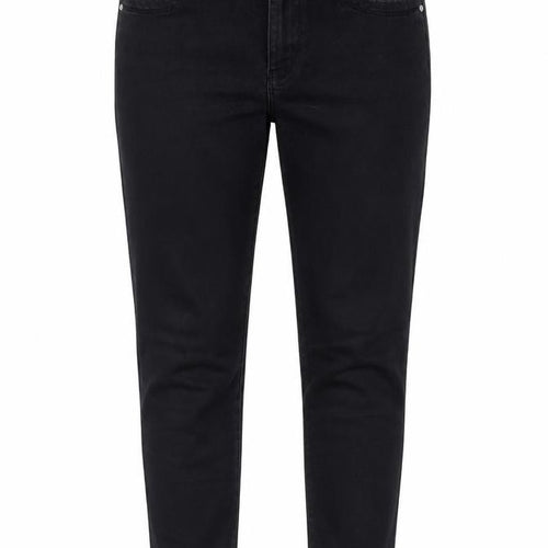 Denim & Co. Womens Grey   Straight Jeans Size 12 L25 in