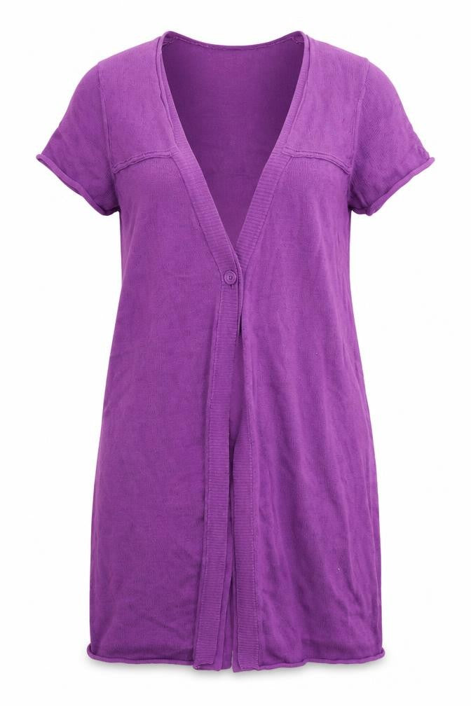 Sandwich Womens Purple   Cardigan Jumper Size S