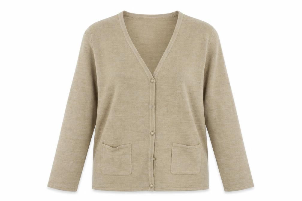 Bonmarché  Womens Beige   Cardigan Jumper Size M
