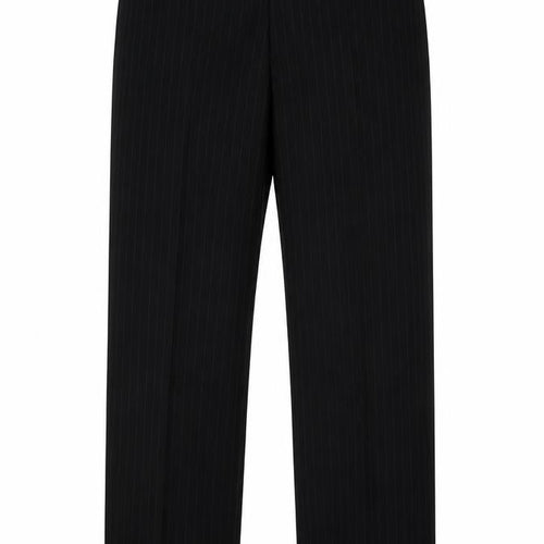 Burton Mens Black Striped  Trousers  Size 32 in L30 in