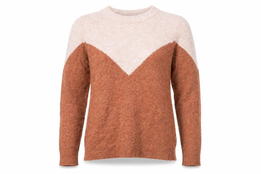 Front view of Vero Moda women’s multicoloured jumper, size XS
