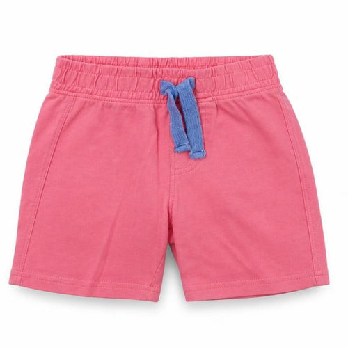 Preworn Girls Pink   Sweat Shorts Size 2 Years