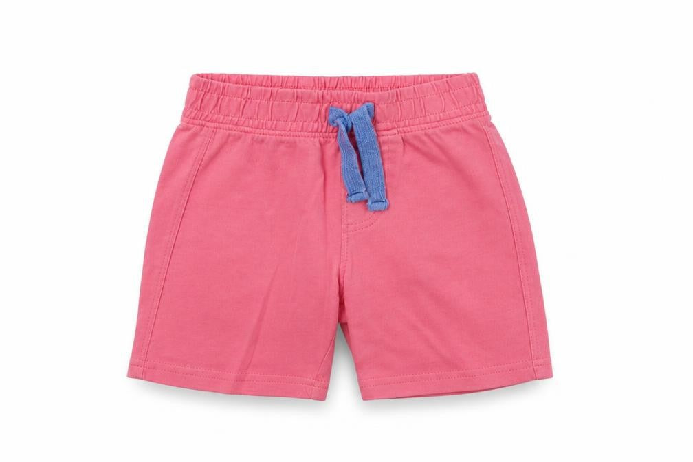 Preworn Girls Pink   Sweat Shorts Size 2 Years