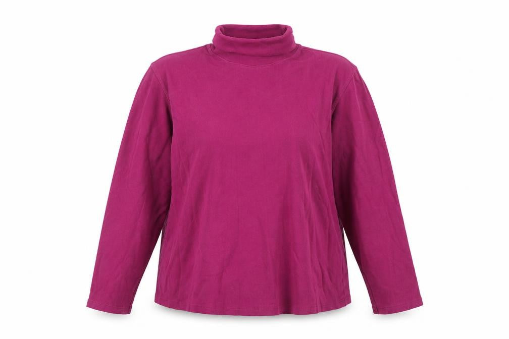 Front view of The golf women’s purple jumper, size L