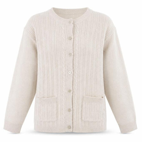 Akal Collection Womens Brown   Cardigan Jumper Size M