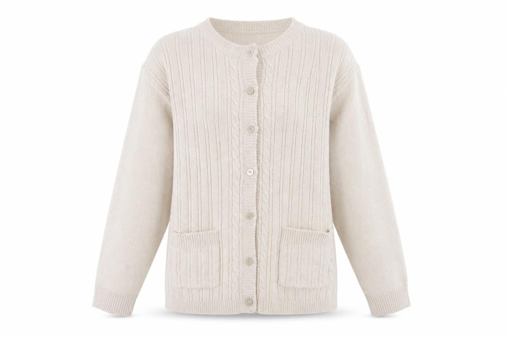 Akal Collection Womens Brown   Cardigan Jumper Size M