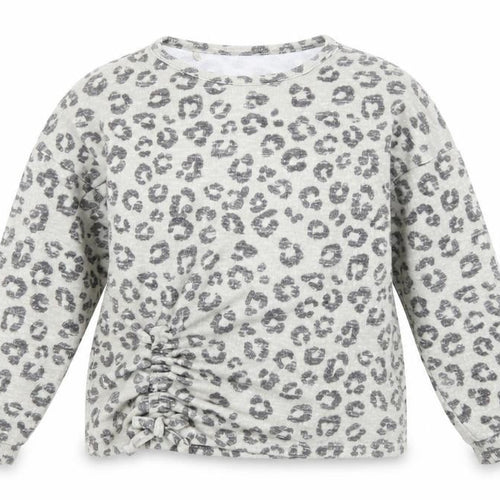 TU Girls Green Animal Print  Pullover Jumper Size 4-5 Years