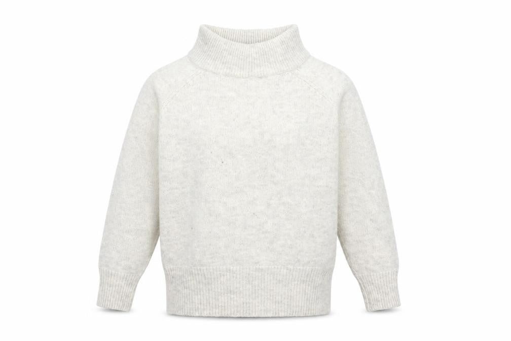 Front view of New Look women’s beige pullover sweatshirt, size S