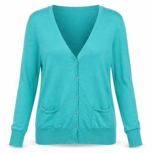 South Womens Green   Cardigan Jumper Size 12