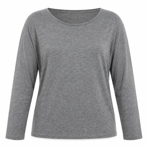 Mango Womens Grey   Basic T-Shirt Size 8