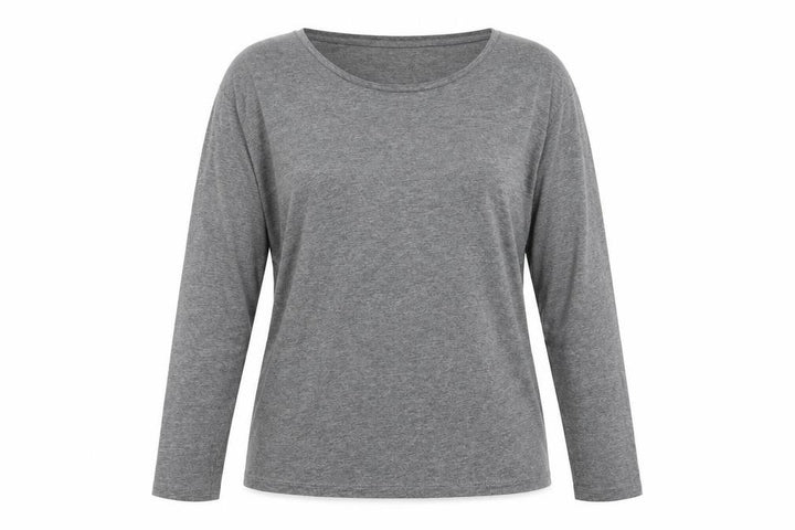 Mango Womens Grey   Basic T-Shirt Size 8