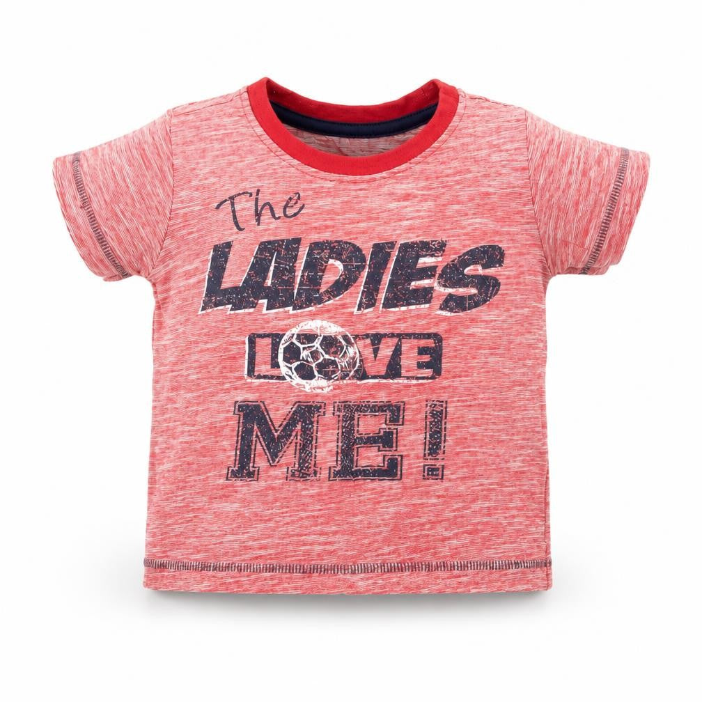 Matalan Boys Red Striped  Basic T-Shirt Size 9-12 Months  - the ladies love me