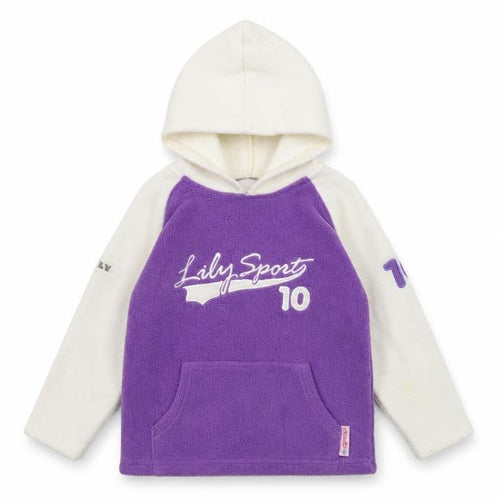 lily by lily  Boys Purple   Pullover Hoodie Size 2-3 Years