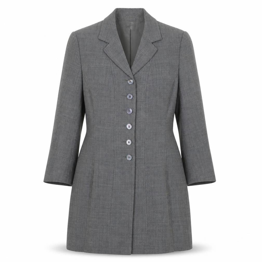 Front view of Principles women’s grey jacket blazer, size UK 10