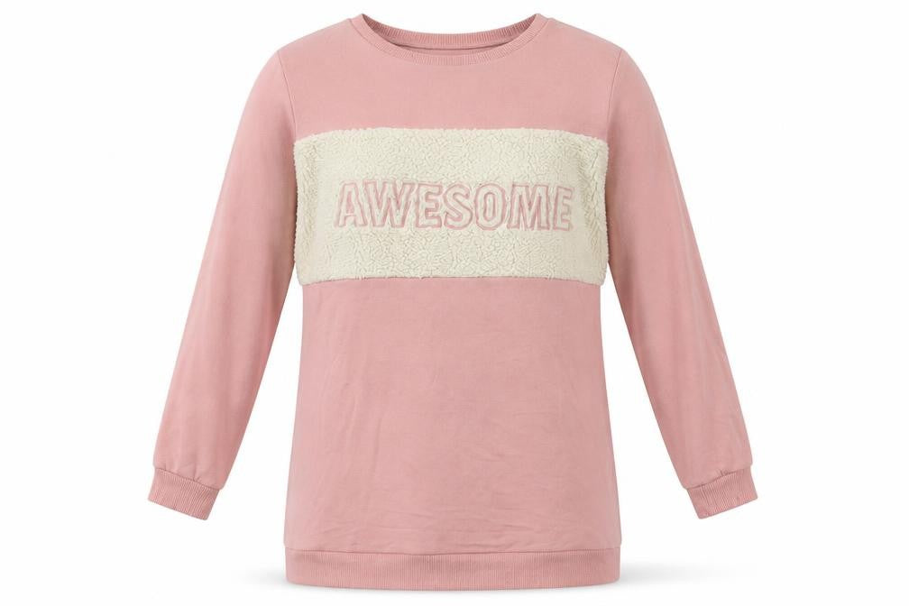 Front view of Select women’s pink jumper, size UK 10
