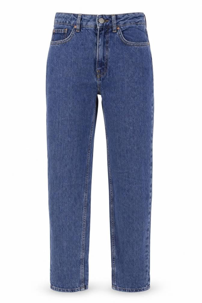 Denim & Co. Womens Blue   Straight Jeans Size 6 L28 in