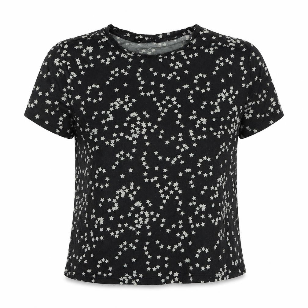Front view of Very women’s grey solid top pyjama top, size UK 10